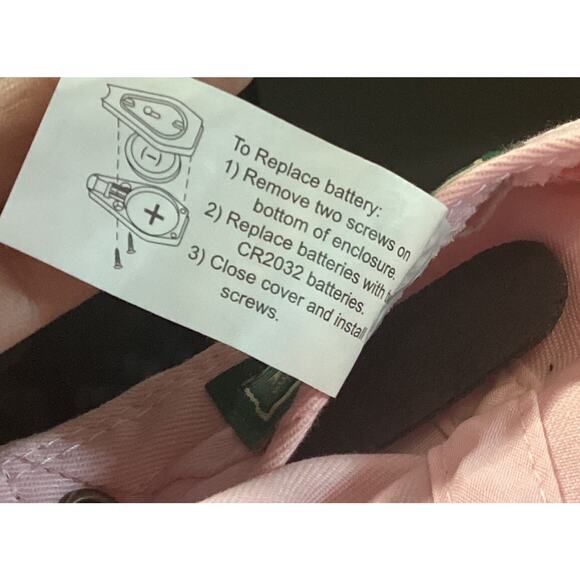 LLBean Unisex Baseball Hat LED Lighted Pathfinder Pink Strapback Preppy Gorpcore - Picture 14 of 14